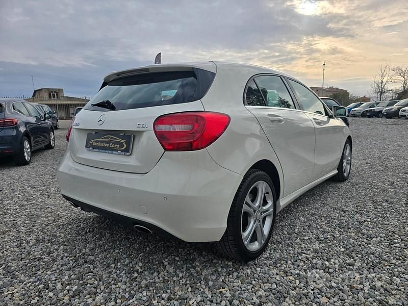 Usata Mercedes A180 2015 Bianco Berlina