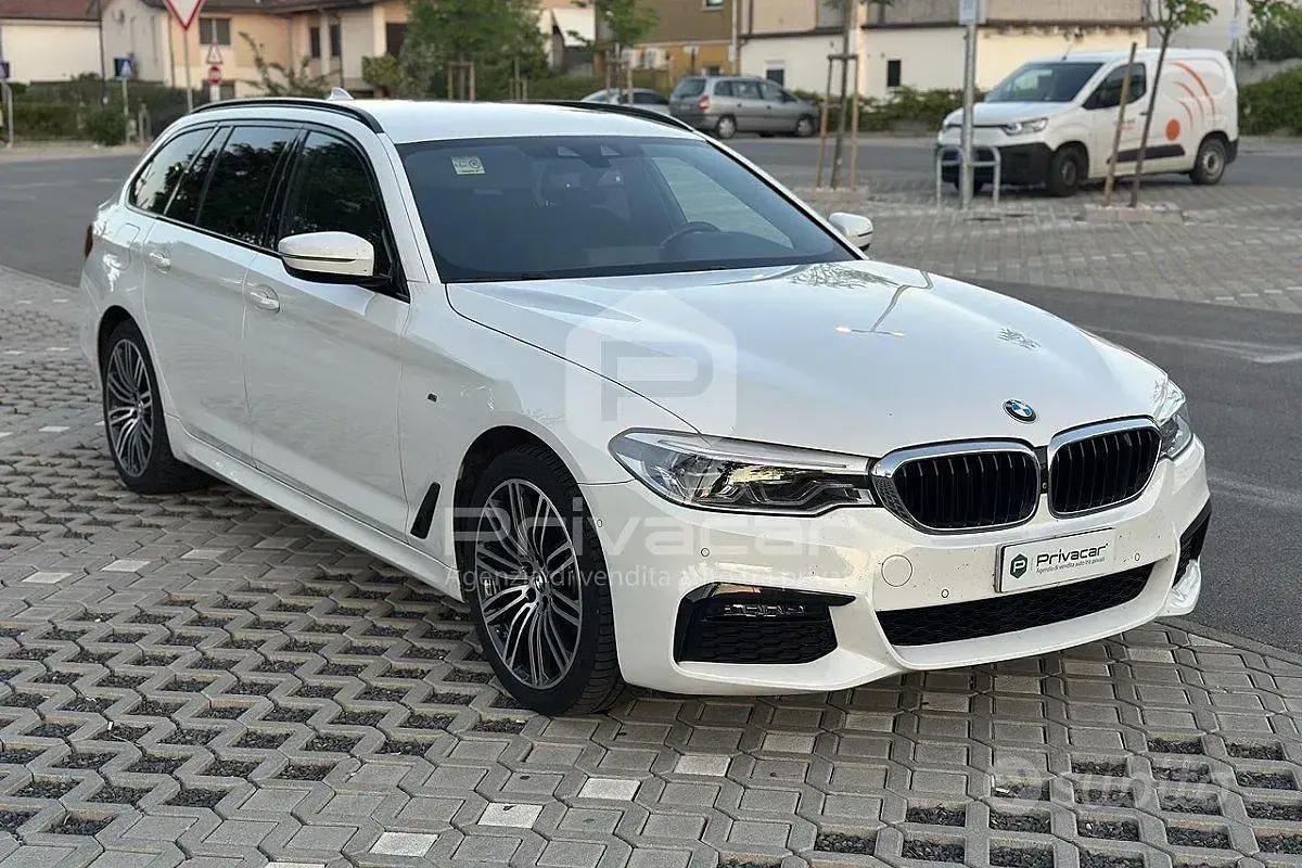 Usata BMW 520 M Sport 190 CV (139 kW) 2019 Bianco Station wagon