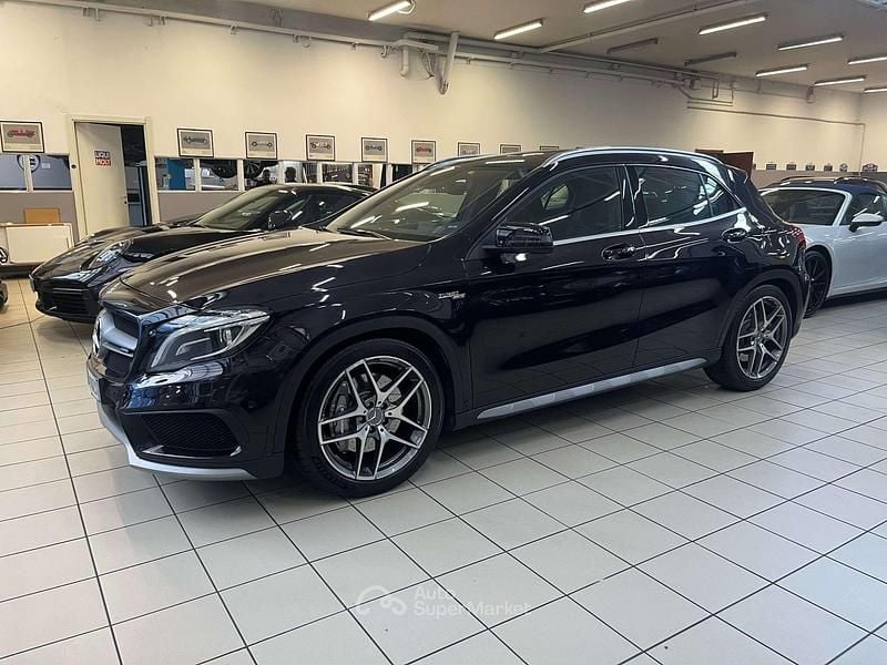 Usata Mercedes GLA45 AMG AMG 360 CV (264 kW) 2015 Nero SUV