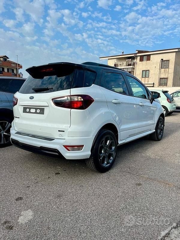 Usata Ford Ecosport ST-Line 140 CV (102 kW) 2018 Bianco SUV