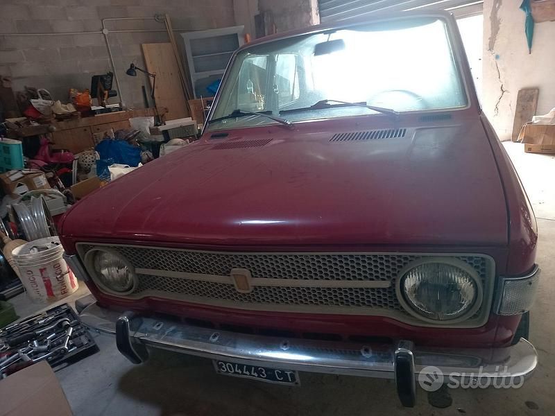Usata Fiat 128 1970 Rosso Berlina