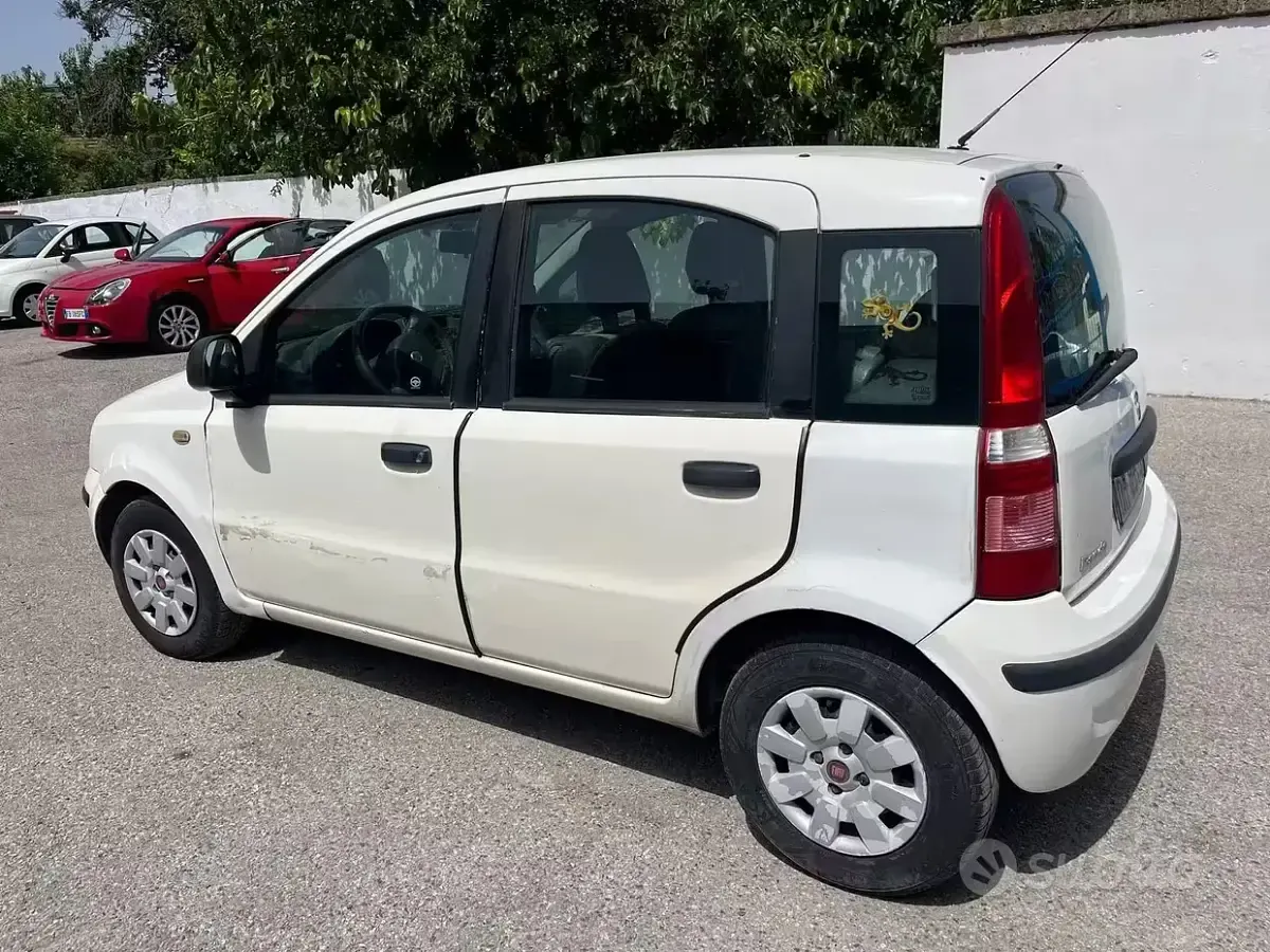 Usata Fiat Panda 54 CV (39 kW) 2008 Bianco Utilitaria
