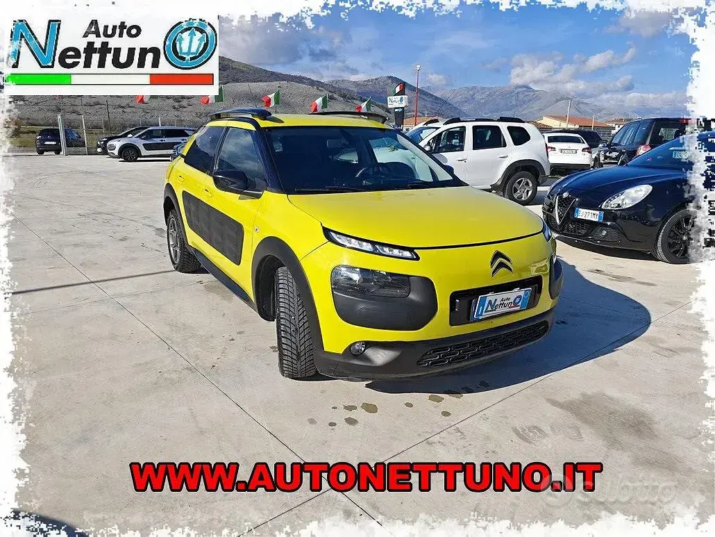 Usata Citroën C4 Cactus Shine Edition 99 CV (72 kW) 2015 Giallo Utilitaria