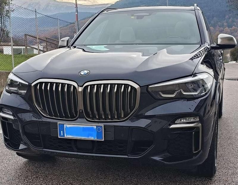 Usata BMW X5 M Sport 400 CV (294 kW) 2020 Blu/azzurro SUV