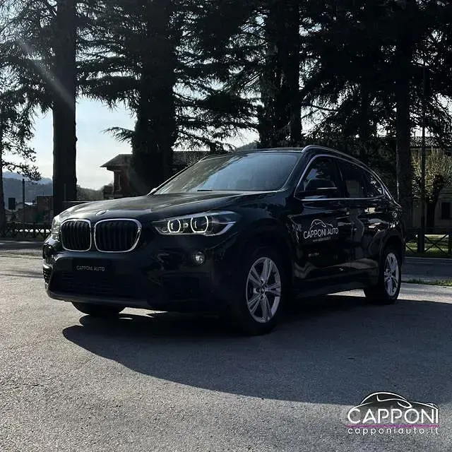 Usata BMW X1 150 CV (110 kW) 2017 Nero SUV