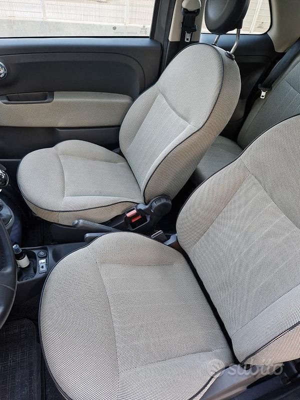 Usata Fiat 500 Lounge 75 CV (55 kW) 2010 Grigio Utilitaria