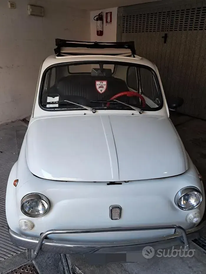 Usata Fiat 500 1970 Bianco Utilitaria