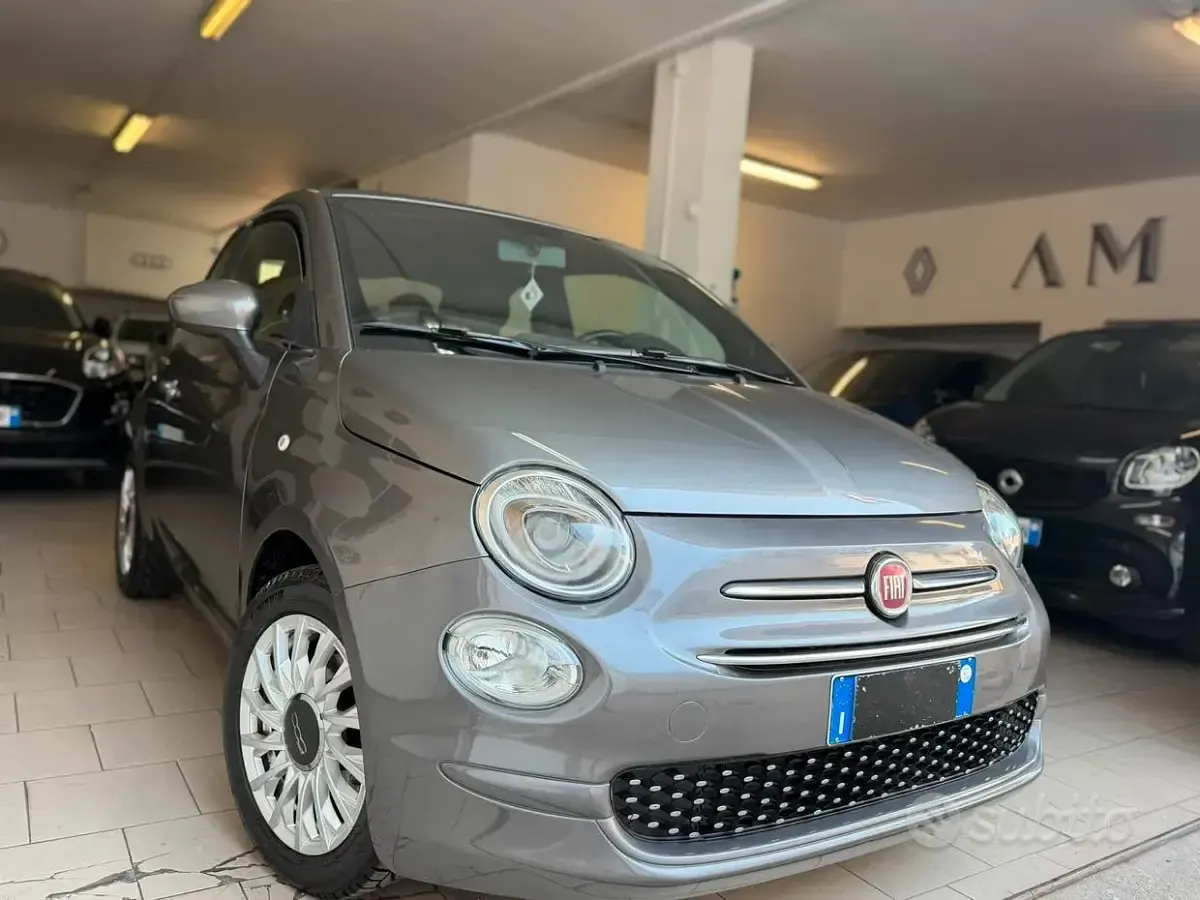 Usata Fiat 500 Lounge 69 CV (50 kW) 2019 Grigio Berlina