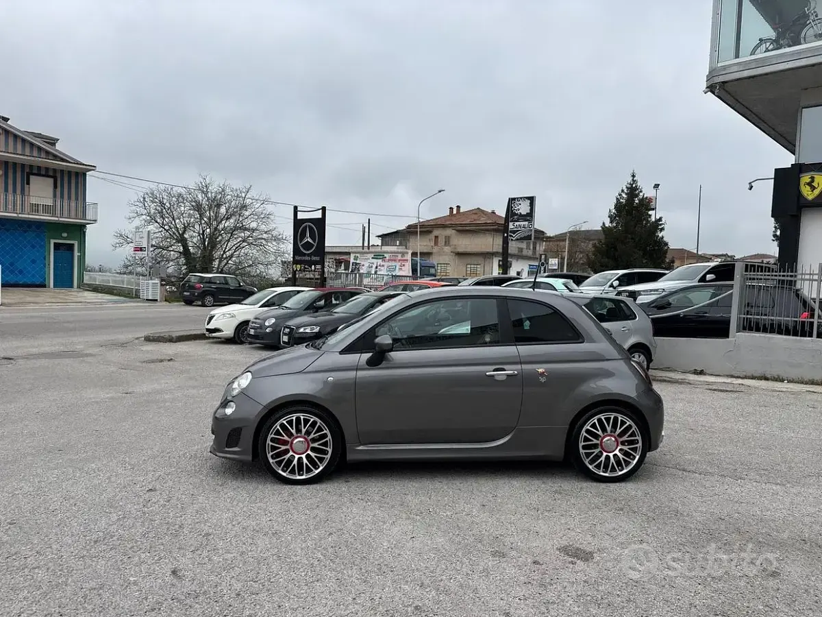 Usata Abarth 595 Turismo 160 CV (117 kW) 2016 Grigio Berlina