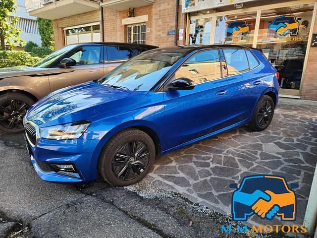 Usata Skoda Fabia Style 110 CV (80 kW) 2022 Blu Utilitaria