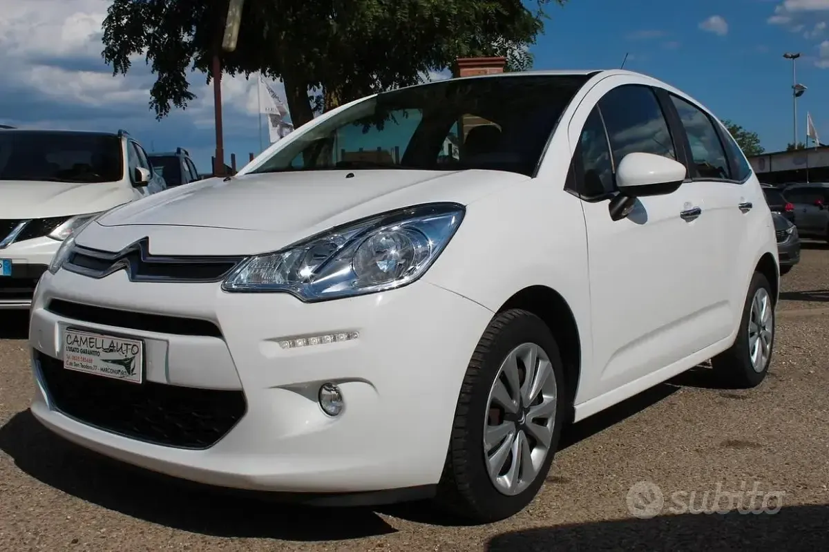 Usata Citroën C3 Feel 75 CV (55 kW) 2015 Bianco Berlina