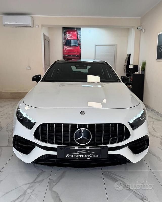 Usata Mercedes A45 AMG Premium Plus 421 CV (309 kW) 2023 Bianco Berlina