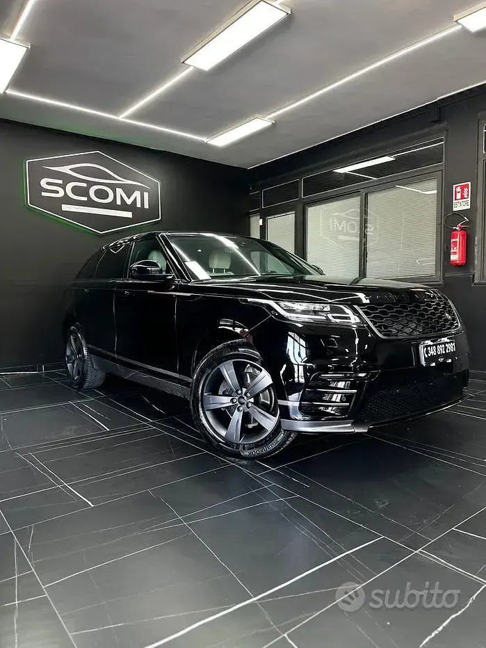 Usata Land Rover Range Rover Velar R-Dynamic 241 CV (177 kW) 2018 Nero SUV