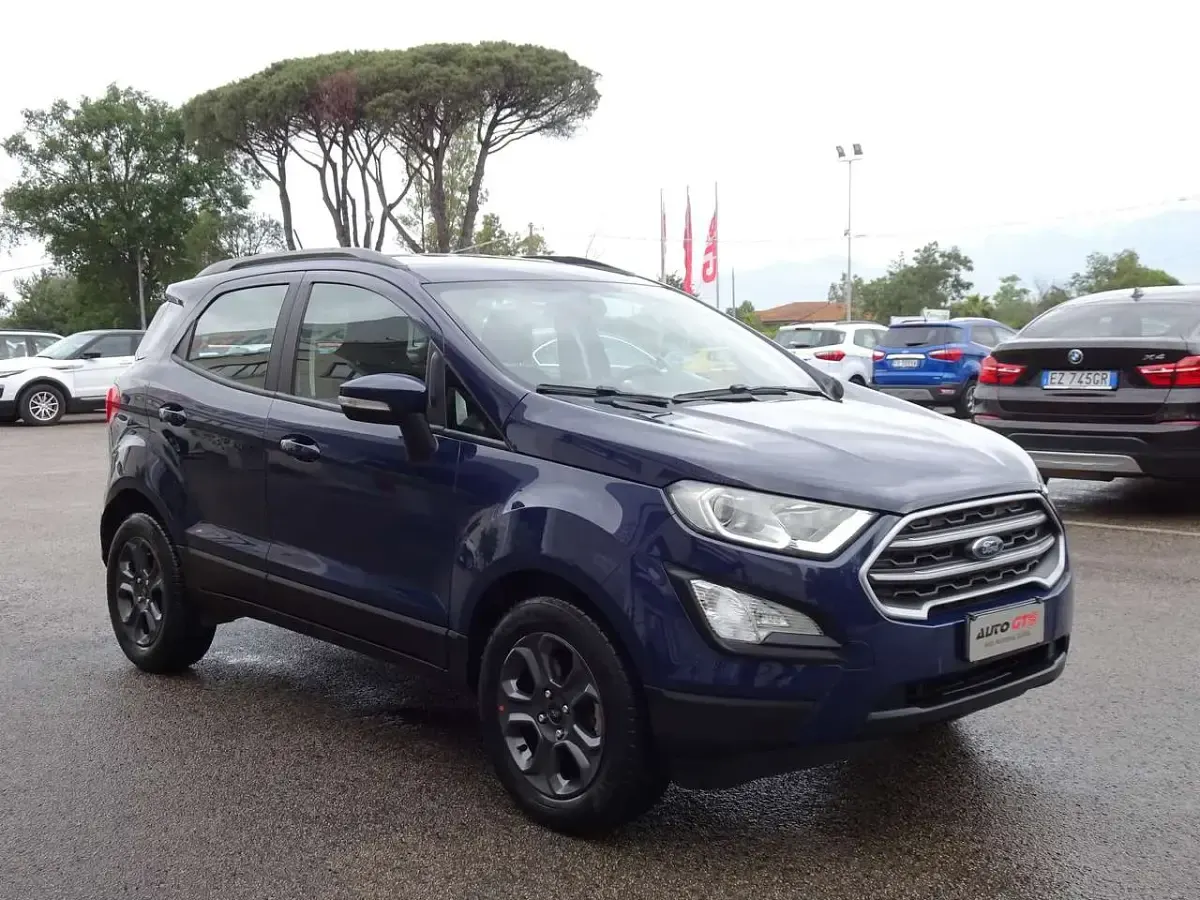 Usata Ford Ecosport 99 CV (72 kW) 2019 Blu/azzurro SUV