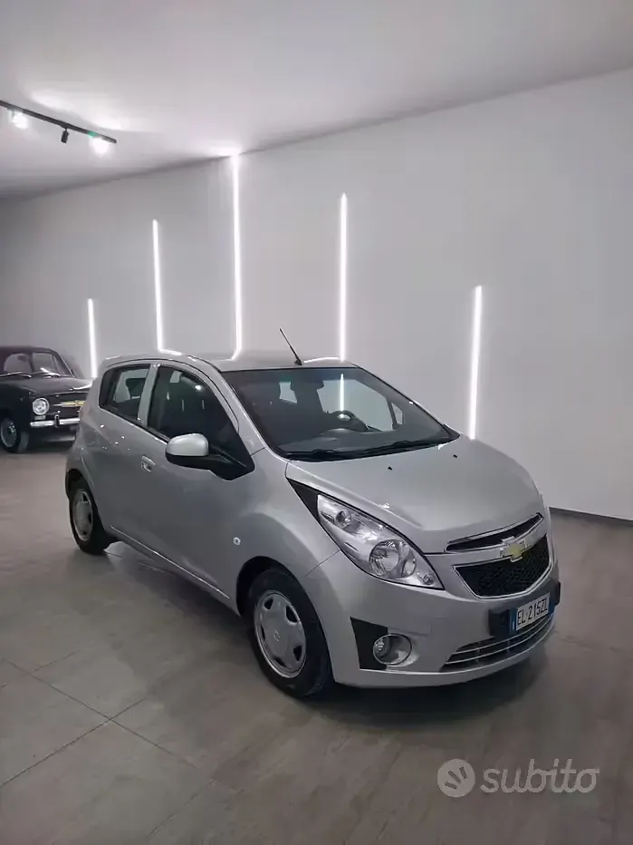 Usata Chevrolet Spark LS 68 CV (50 kW) 2012 Grigio Utilitaria