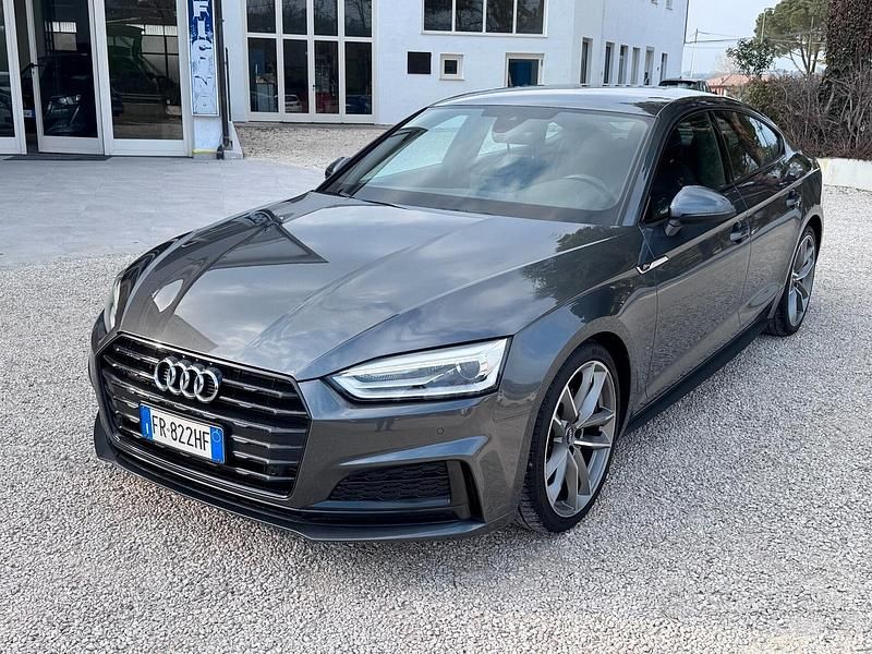 Usata Audi A5 S-Line 169 CV (124 kW) 2018 Grigio Coupé