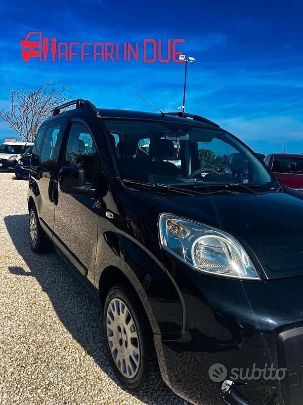 Usata Fiat Qubo Dynamic 73 CV (53 kW) 2009 Nero Monovolume