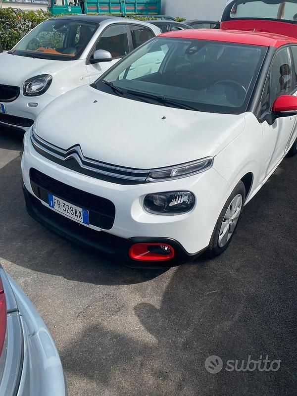 Usata Citroën C3 Shine 99 CV (72 kW) 2018 Bianco Utilitaria
