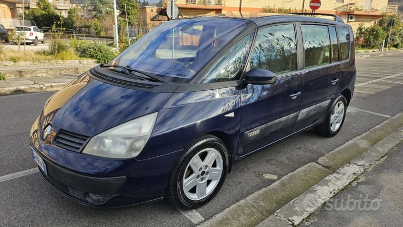Blu Usata 2004 Renault Espace Monovolume | 3500 € (Molto cara) - Immagine 1/4