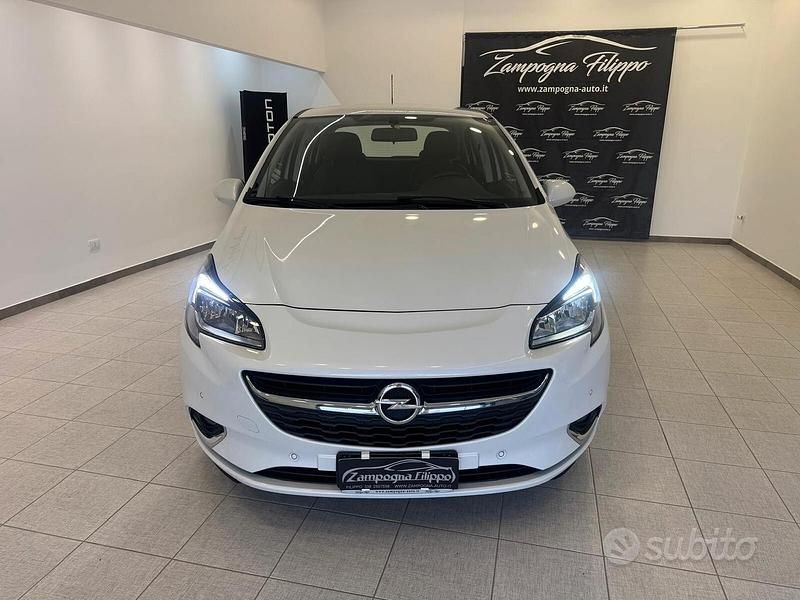 Usata Opel Corsa Cosmo 95 CV (69 kW) 2017 Bianco Berlina