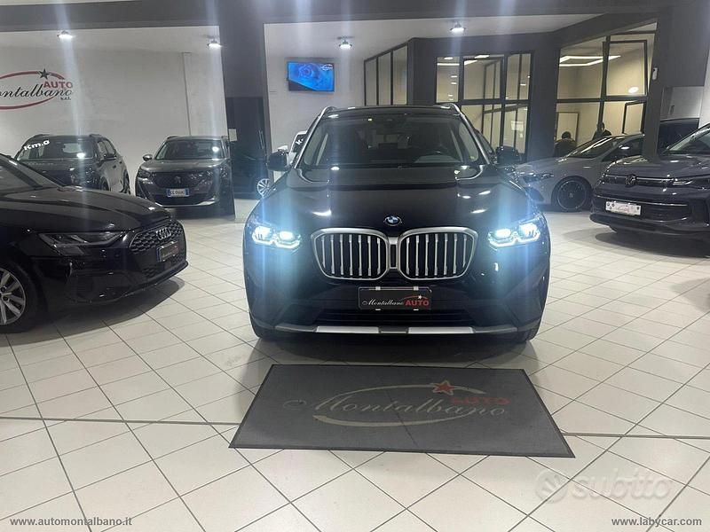 Usata BMW X3 190 CV (139 kW) 2022 Nero SUV