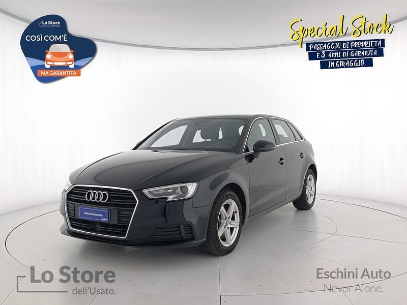 Nero metallizzato Usata 2019 Audi A3 Sportback Business Due volumi | 18.000 € (Ottimo prezzo) - Immagine 1/4