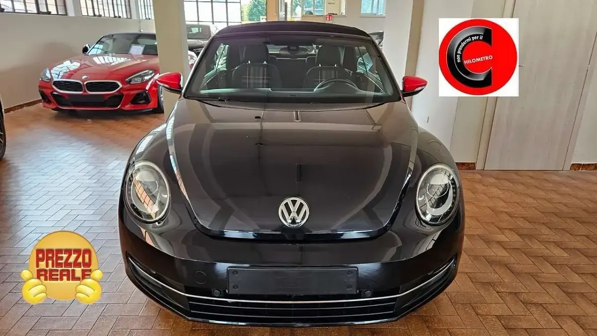 Usata VW Beetle CLUB 105 CV (77 kW) 2016 Nero Utilitaria