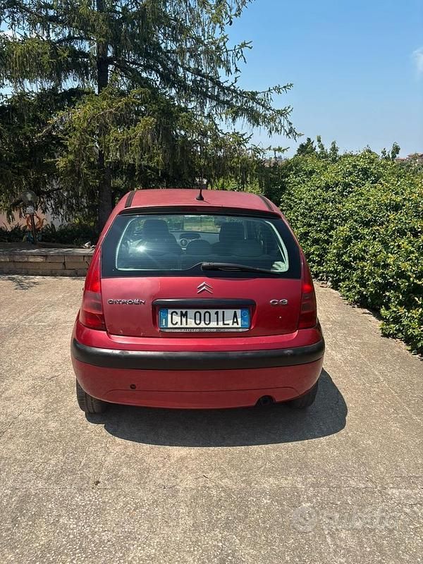 Usata Citroën C3 Elegance 73 CV (53 kW) 2004 Rosso Utilitaria