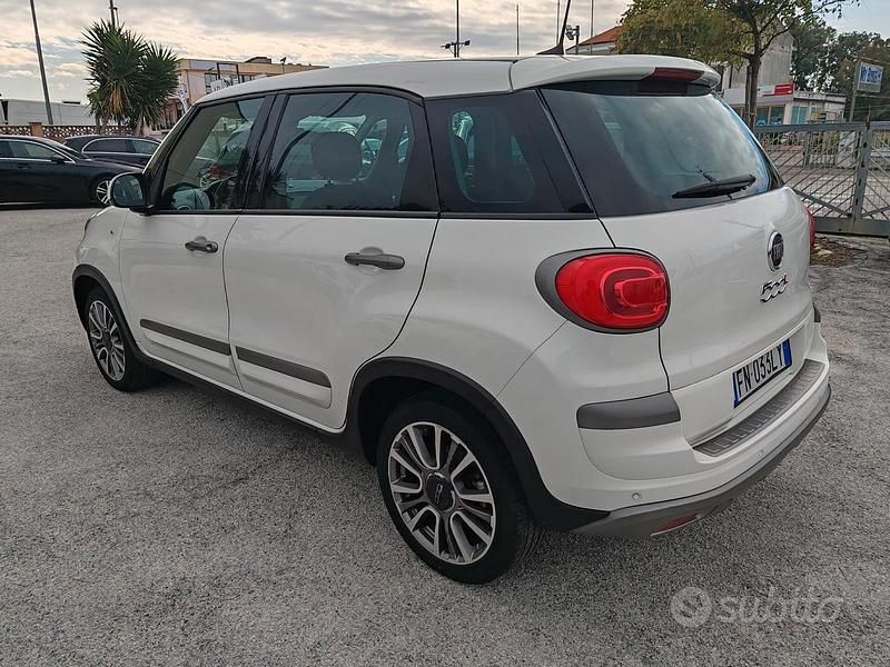 Usata Fiat 500L Cross 95 CV (69 kW) 2018 Bianco Monovolume