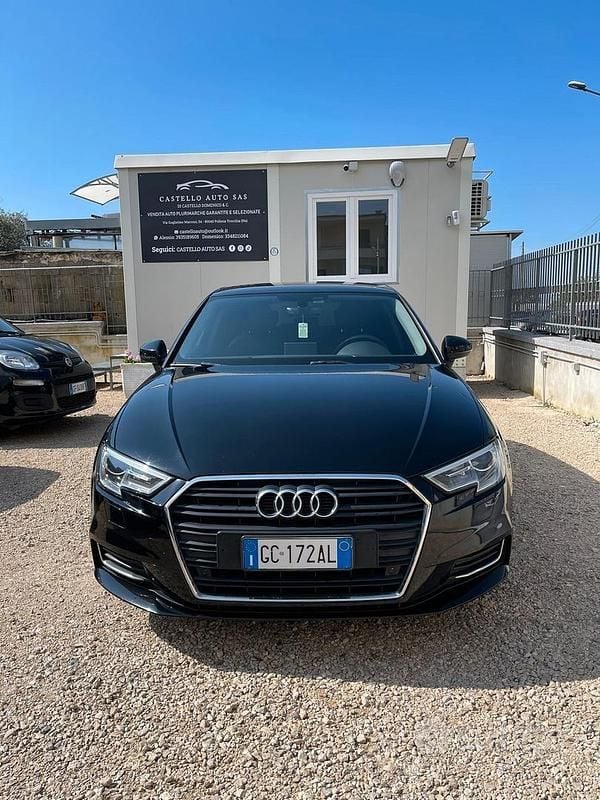 Usata Audi A3 Business 116 CV (85 kW) 2017 Nero Berlina