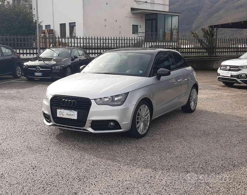 Usata Audi A1 Ambition 105 CV (77 kW) 2010 Grigio Utilitaria
