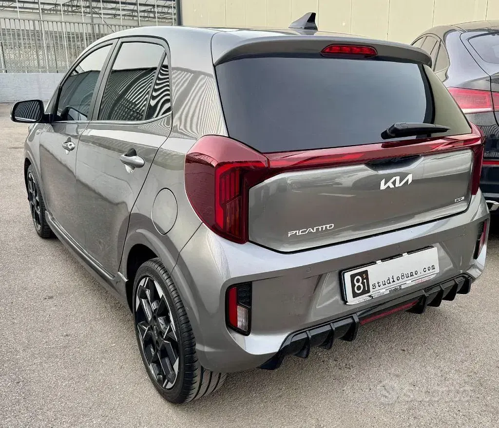 Brugt Kia Picanto GT-Line 79 HK (58 kW) 2024 Grå Hatchback