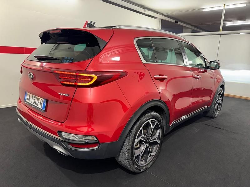 Usata Kia Sportage GT-Line 185 CV (136 kW) 2020 Rosso SUV