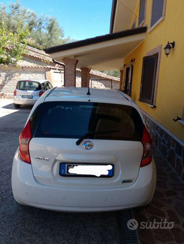 Usata Nissan Note 90 CV (66 kW) 2014 Bianco Monovolume