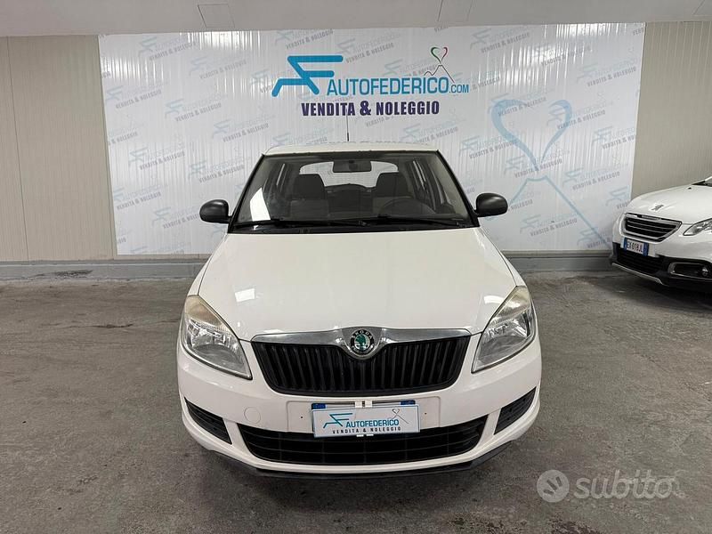 Usata Skoda Fabia 70 CV (51 kW) 2011 Bianco Berlina