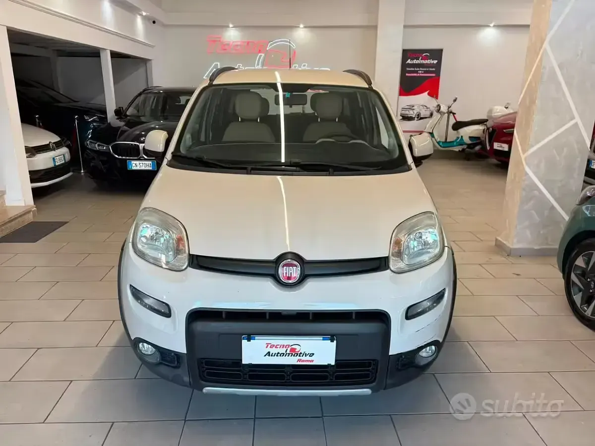 Usata Fiat Panda Trekking 80 CV (58 kW) 2015 Beige cappuccino Utilitaria