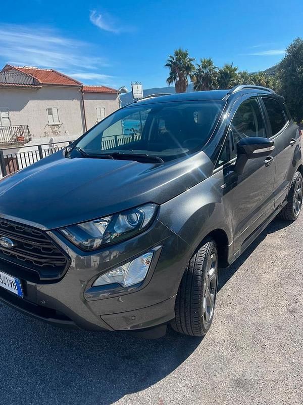 Grigio Usata 2018 Ford Ecosport ST-Line SUV | 10.900 € (Ottimo prezzo) - Immagine 1/4
