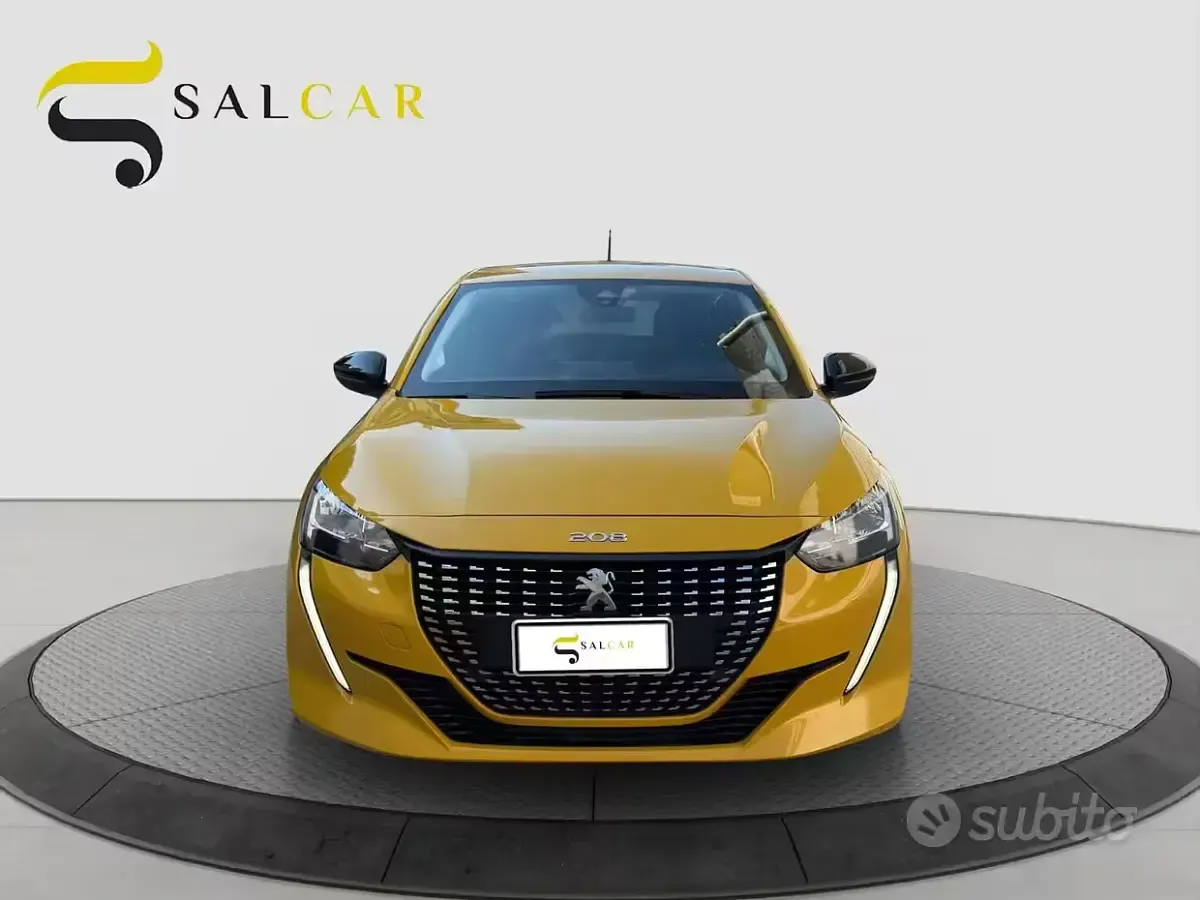 Usata Peugeot 208 Active 75 CV (55 kW) 2023 Giallo Utilitaria