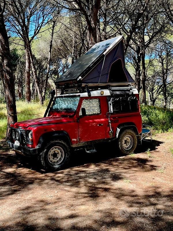 Gebraucht Land Rover Defender 86 PS (63 kW) 1999 Rot SUV