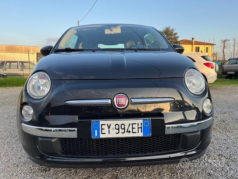 Usata Fiat 500 Lounge 69 CV (50 kW) 2014 Nero Berlina