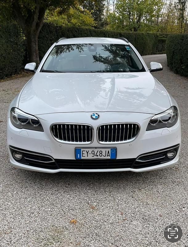 Usata BMW 520 Luxury Line 190 CV (139 kW) 2014 Bianco Station wagon