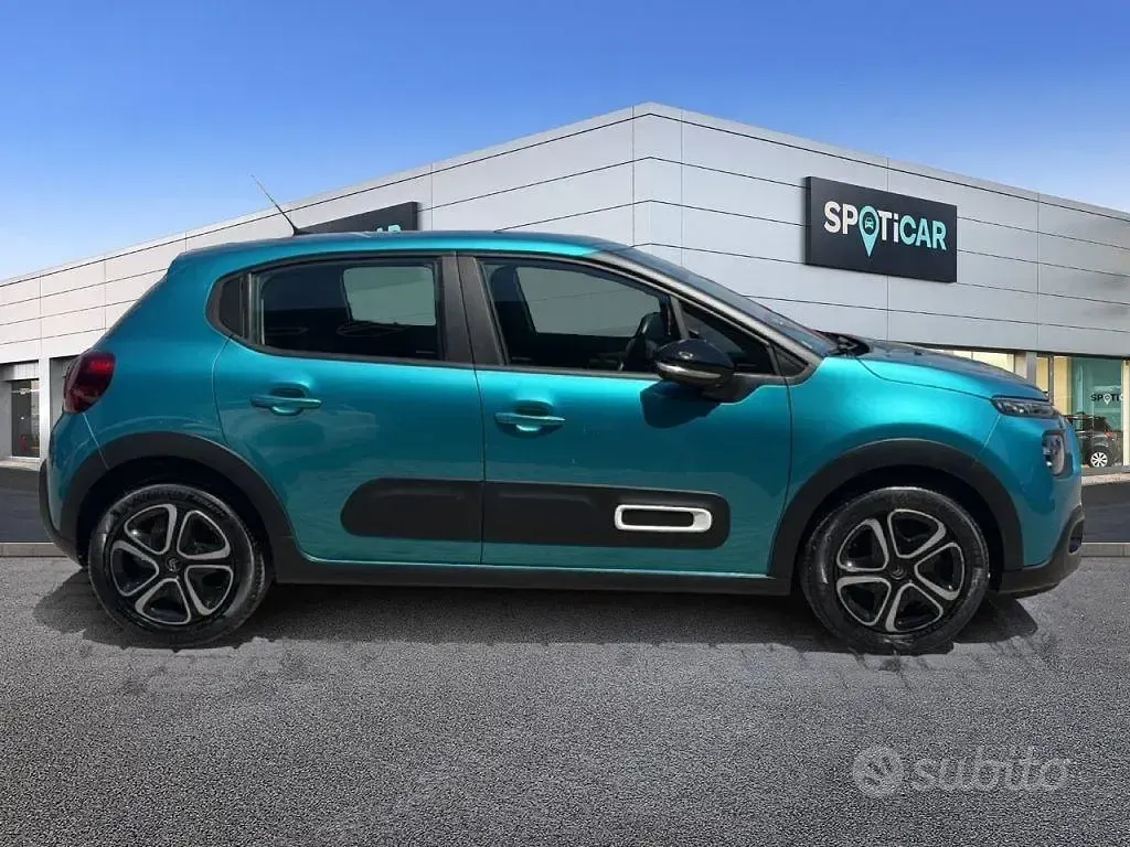 Usata Citroën C3 Feel 83 CV (61 kW) 2021 Verde Utilitaria