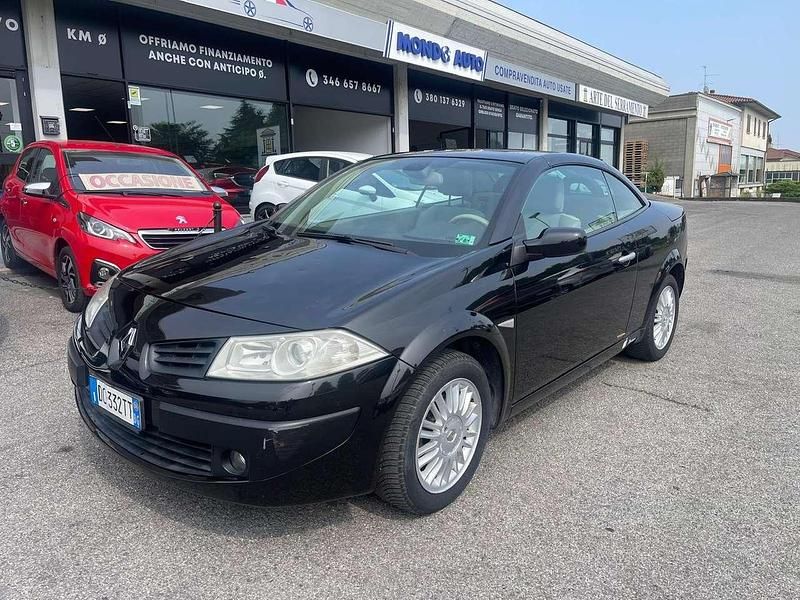 Nero Usata 2006 Renault Mégane Cabriolet Dynamique Cabrio | 2300 € (Super prezzo) - Immagine 1/4