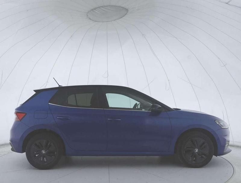 Usata Skoda Fabia Style 110 CV (80 kW) 2022 Blu/azzurro Utilitaria