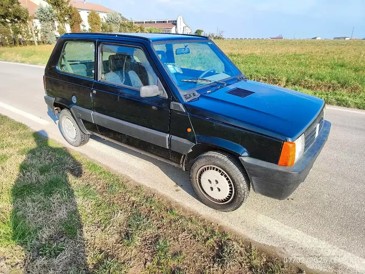 Usata Fiat Panda 39 CV (28 kW) 2001 Nero Utilitaria