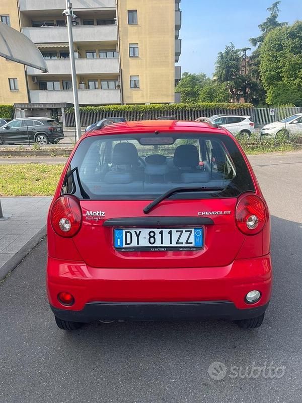 Usata Chevrolet Matiz 52 CV (38 kW) 2009 Rosso Utilitaria