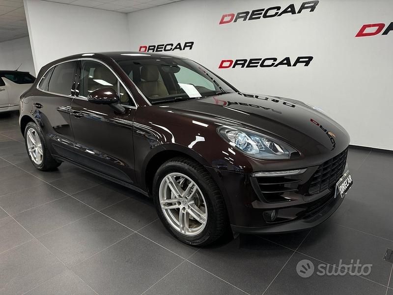 Usata Porsche Macan 250 CV (183 kW) 2016 Marrone SUV