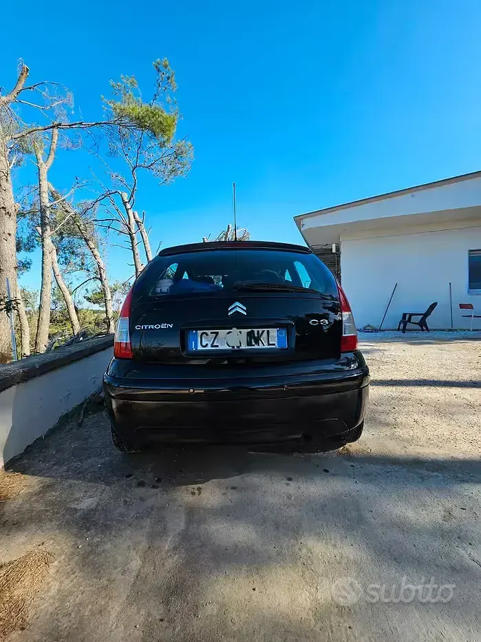 Usata Citroën C3 88 CV (64 kW) 2006 Nero Utilitaria