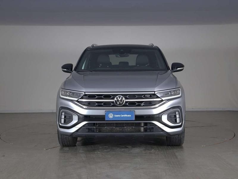 Usata VW T-Roc R-line 116 CV (85 kW) 2024 Pyrit silver metallizzato nero SUV