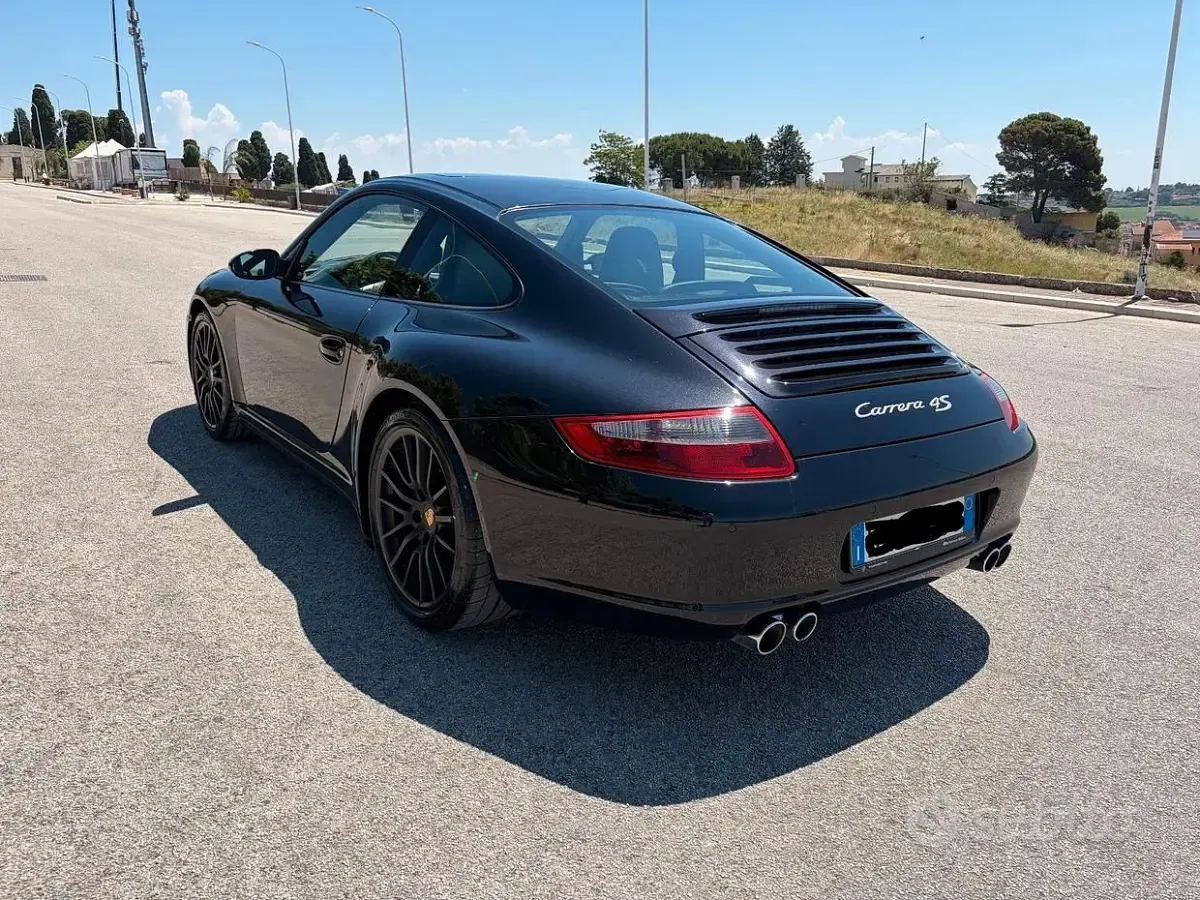 Usata Porsche 911 Carrera 4S 355 CV (261 kW) 2007 Nero Coupé